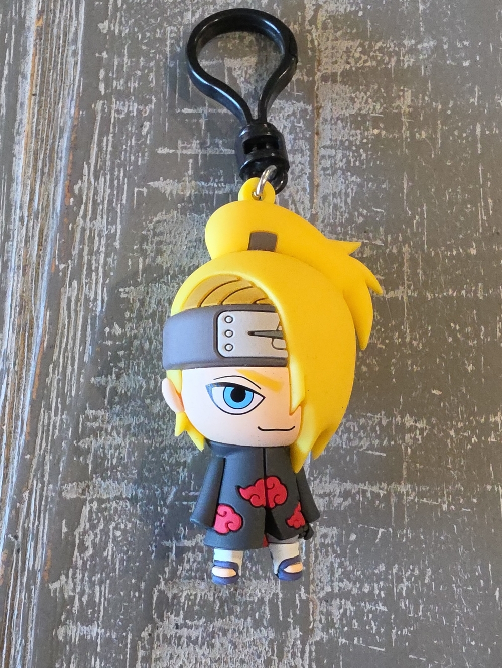 Deidara - Naruto Shippuden 3D Figural Bag Clip Keychain Monogram Series 3